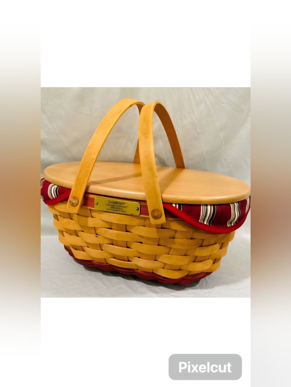 2004 Longaberger Christmas Collection 'Get Together' w/ Liner, Lid & Protector